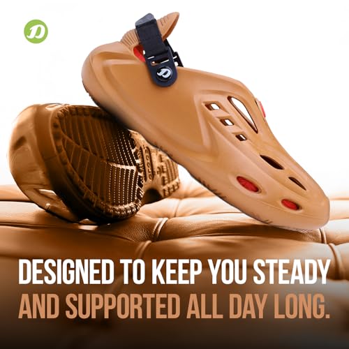 DOCTOR EXTRA SOFT Men's Sports Extra Padding Casual Clogs/Sandals with Adjustable Back Strap for Adult| Comfortable & Lightweight| Stylish & Anti-Skid| Everyday Use Waterproof Mules Gents & Boys D-531 - Image 3