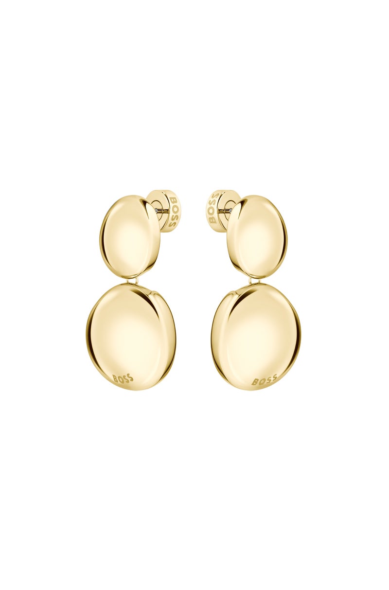 BOSS Nugget Drop Earrings  - Image 3
