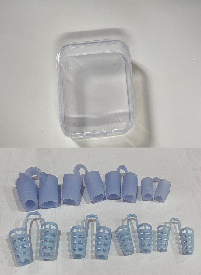 Zbdroxygen 8PCS Snoring Stopper for Men, Anti Snoring Nose Clip, Snore Stopper for Women, Snoring Stopper for Sleeping, 2 Styles with 4 Sizes, Includes Storage Box - Image 4
