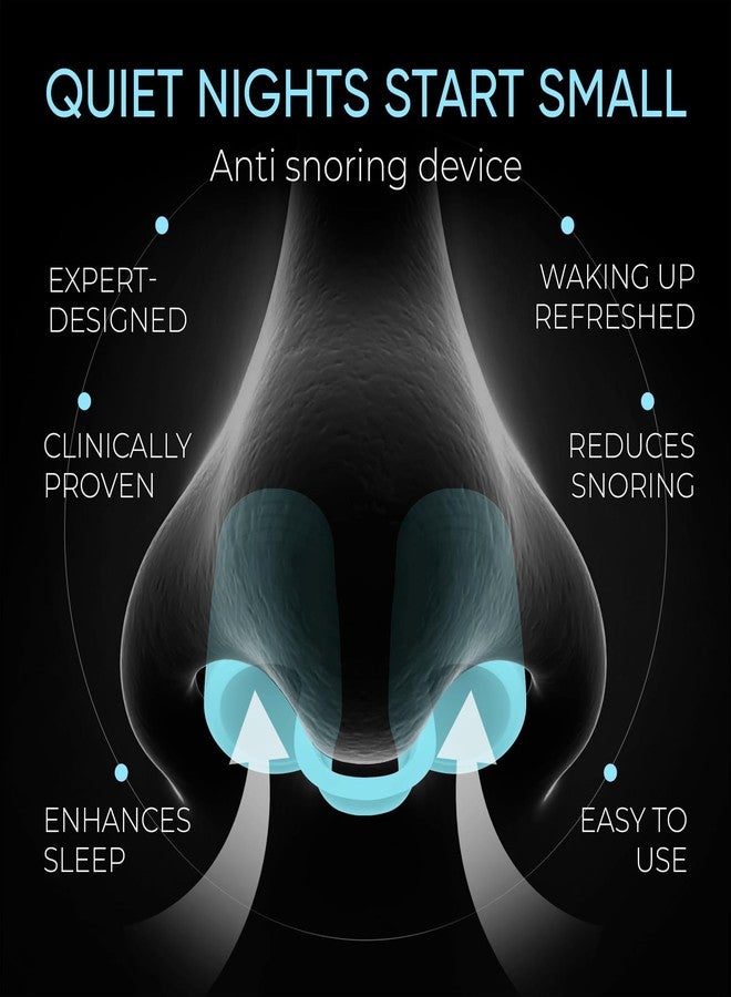 Zbdroxygen 8PCS Snoring Stopper for Men, Anti Snoring Nose Clip, Snore Stopper for Women, Snoring Stopper for Sleeping, 2 Styles with 4 Sizes, Includes Storage Box - Image 5