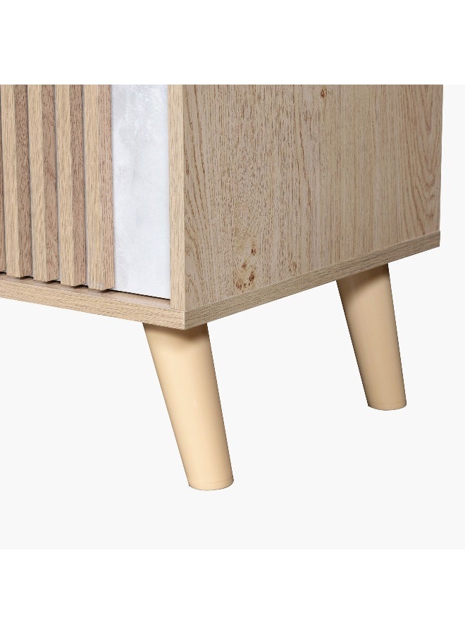 Home Box Harlo TV Unit for 70 Inch TV - Light Wood - Image 3