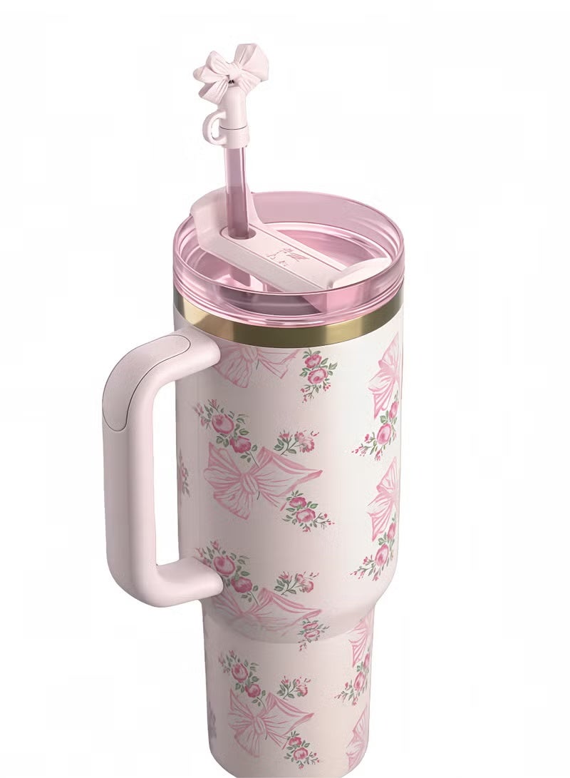 ستانلي × لوف شاك فانسي كوينشر العطلية | ٤٠ أونصة - لون روز بو باينك - Image 3