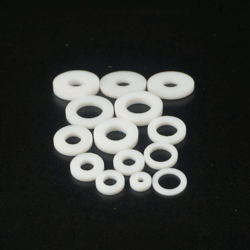 PTFE Flat Washer Gasket Set 50Pcs Size 18x10x3mm For Pressure Gauge - Image 4