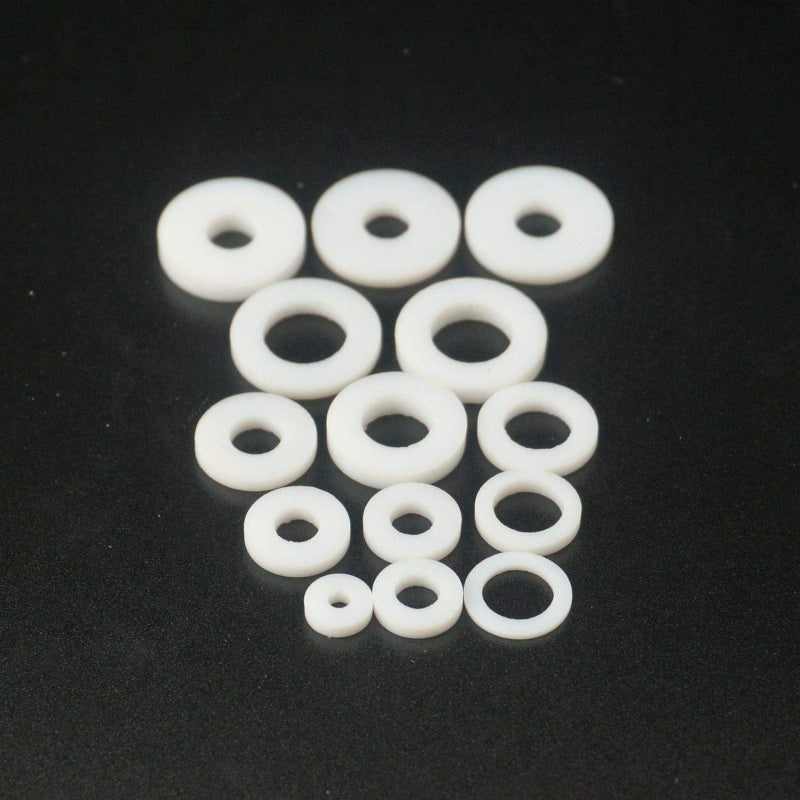 PTFE Flat Washer Gasket Set 50Pcs Size 18x10x3mm For Pressure Gauge - Image 3