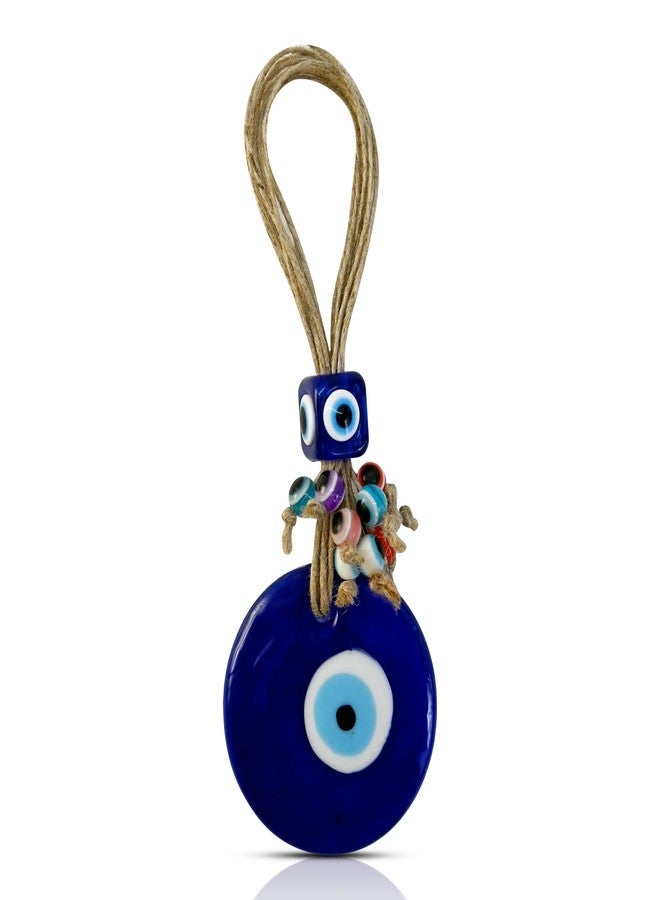 VKORA Handmade Turkish Evil Eye Hanging with Beads for Decoration of Home Shop Office Garden (MBJU6) - Image 1