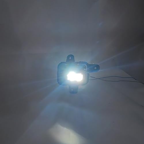 KAMDKI LED Fog Light Set 5pcs Compatible for 2022 2023 2024 GMC Sierra 1500 Front Bumper Lamp Assembly With Wire Harness Bulbs Cover Bezels GM2593338 GM259233 GM1039290 GM1038290 - Image 3