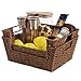 StorageWorks Pantry Storage Basket, Hand-Woven Open-Front Bin with Handles, Brown, 13.8Ã¢â‚¬Â x 11Ã¢â‚¬Â x - Image 2