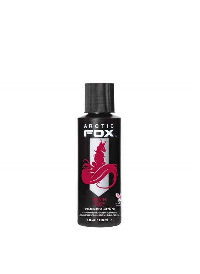 ARCTIC FOX - Vegan and Cruelty-Free Semi-Permanent Hair Color Dye (4 Fl Oz, WRATH) - Image 1