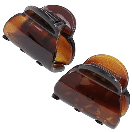 Camila Paris CP3479 French Hair Clip for Women, Set of 2 Small Tortoise Shell Girls Hair Claw Clips Fashion Durable Hair Accessories for Women, Ladies Strong Hold No Slip Grip Clamp, Made in France - Image 1