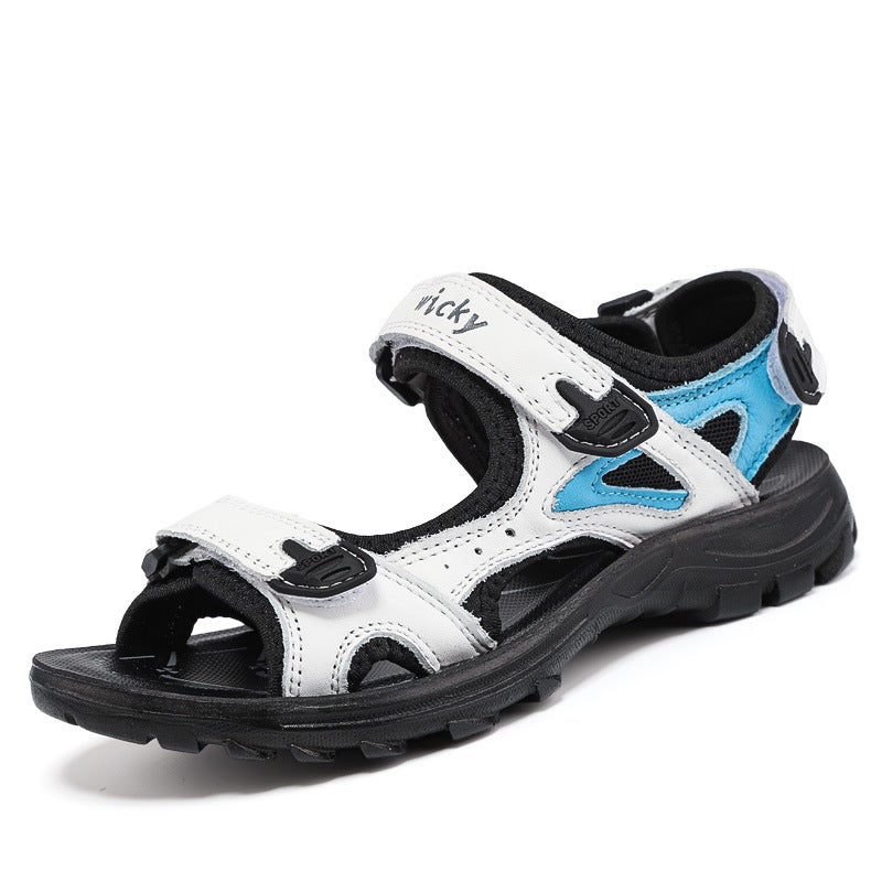 Children'S Leather Sandals With Soft Sole - Image 5