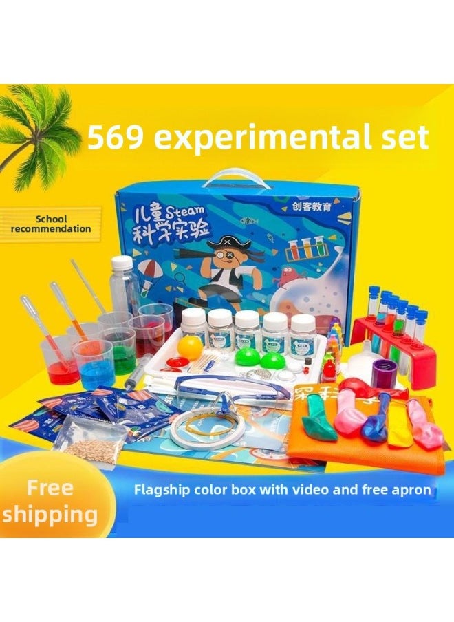 null - 300 Operation Manual Video Children Diy Manual Explanation Of A Kindergarten Material Package Science Small Experiment Set Postage-Specification:Sea, Land And Air One (6-piece Set) Comes With Courseware Video - Image 1