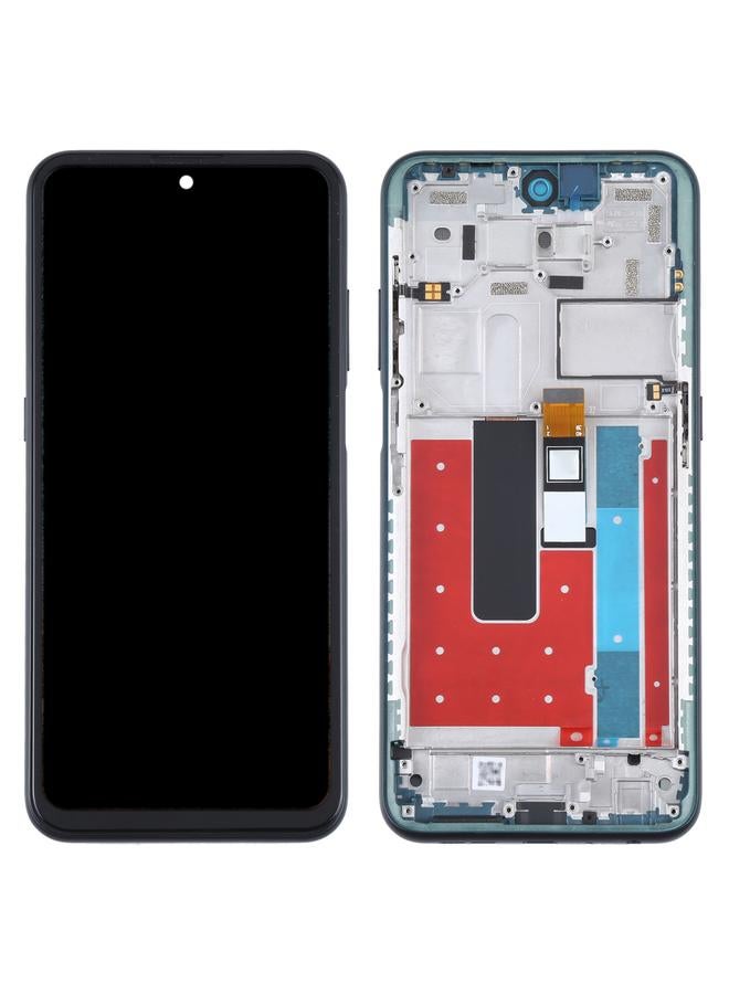 erorex Replacement TFT LCD Screen for Nokia X10 TA-1350 TA-1332 Digitizer Full Assembly with Frame Green - Image 2