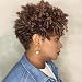 PHOCAS 10 Inch 5-Packs Short Curly Crochet Hair for Black Women 6MM Crochet Braids Synthetic Hair for DIY Mohawk Afro Braided Dreadlock Wigs - Image 2