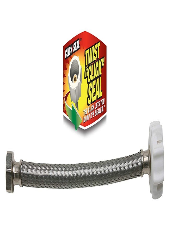 Fluidmaster 400ARHRFCS Universal High Performance PerforMAX Toilet Fill Valve, 2-Inch Flapper and CLICK SEAL 12-Inch Toilet Connector Repair Kit - Image 4