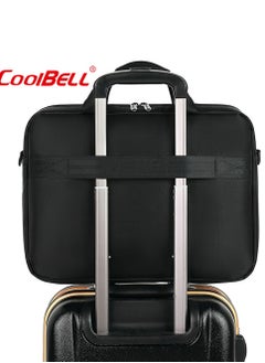 Men's Large Capacity Laptop Bag Simple Fashion Briefcase Black - pzsku/Z84391AA20B04DE612323Z/45/_/1714107797/4b617df5-678b-4657-8127-3799326bc2ee