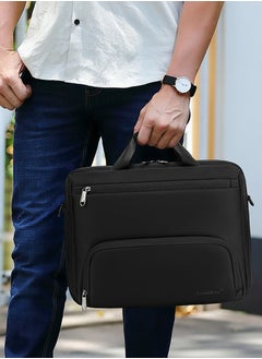 Men's Large Capacity Laptop Bag Simple Fashion Briefcase Black - pzsku/Z84391AA20B04DE612323Z/45/_/1714107798/9f0116af-0611-4212-ab8a-41f33068bf44