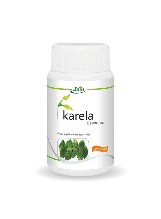 Jain Karela Capsules| for Healthy Sugar Levels,Blood Purifier | 100% Natural extracts 60 Tablets(Pack of 2) - Image 2
