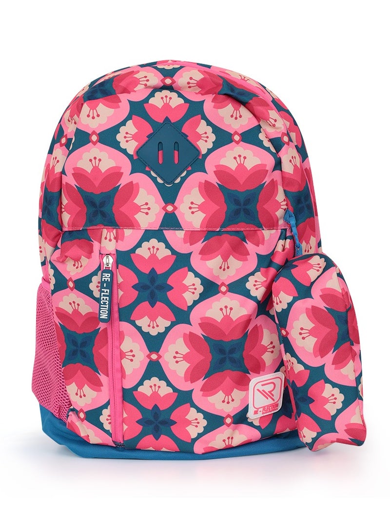 ترو كير تروكير حقيبة ظهر ريفليكشن بلوسوم 18 بوصة - Image 1