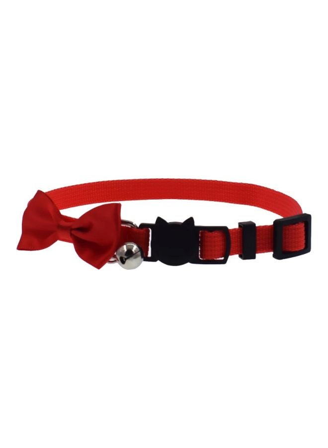 Loquat Bow Tie Pet Collar Red