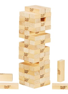 Classic Jenga Game, Genuine Hardwood Blocks, Jenga Stacking Tower Party Game For Family And Kids 9 x9 x 18.91 Centimeter - pzsku/Z843966E26F95BF2F5DA3Z/45/_/1721224984/9e25fdb4-b4e2-4bbf-9962-2be77725dd90