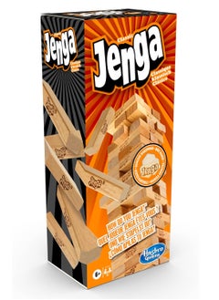 Classic Jenga Game, Genuine Hardwood Blocks, Jenga Stacking Tower Party Game For Family And Kids 9 x9 x 18.91 Centimeter - pzsku/Z843966E26F95BF2F5DA3Z/45/_/1721225301/680d3033-5266-4440-a9a6-681e7e271dcc