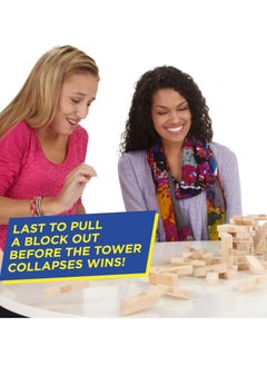 Classic Jenga Game, Genuine Hardwood Blocks, Jenga Stacking Tower Party Game For Family And Kids 9 x9 x 18.91 Centimeter - pzsku/Z843966E26F95BF2F5DA3Z/45/_/1721226596/36369716-d840-4f4a-9955-f9160ed7bd81