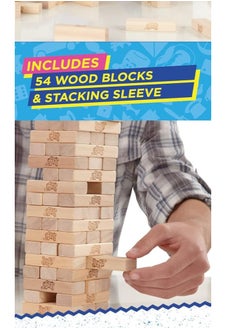 Classic Jenga Game, Genuine Hardwood Blocks, Jenga Stacking Tower Party Game For Family And Kids 9 x9 x 18.91 Centimeter - pzsku/Z843966E26F95BF2F5DA3Z/45/_/1721226888/e192cb31-9d8d-4c6a-9c90-cf76623b3e2c