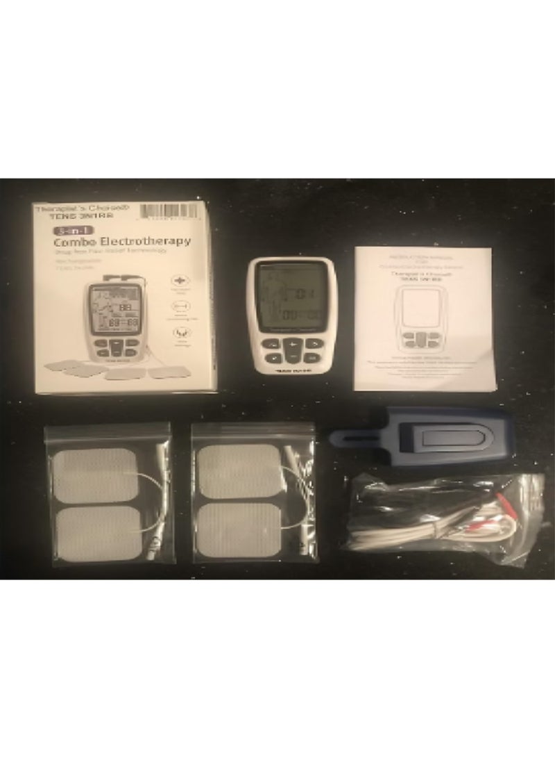 Relax Smart Dual Channel Muscle Stimulator with Adhesive Electrode Pads – Portable TENS and EMS Device for Muscle Activation and Relaxation - Image 3