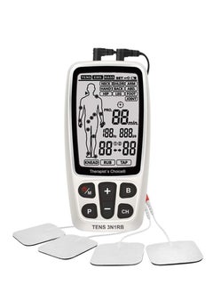 Relax Smart Muscle stimulator dual channel tensile device and adhesive electrode pads  - Image 1