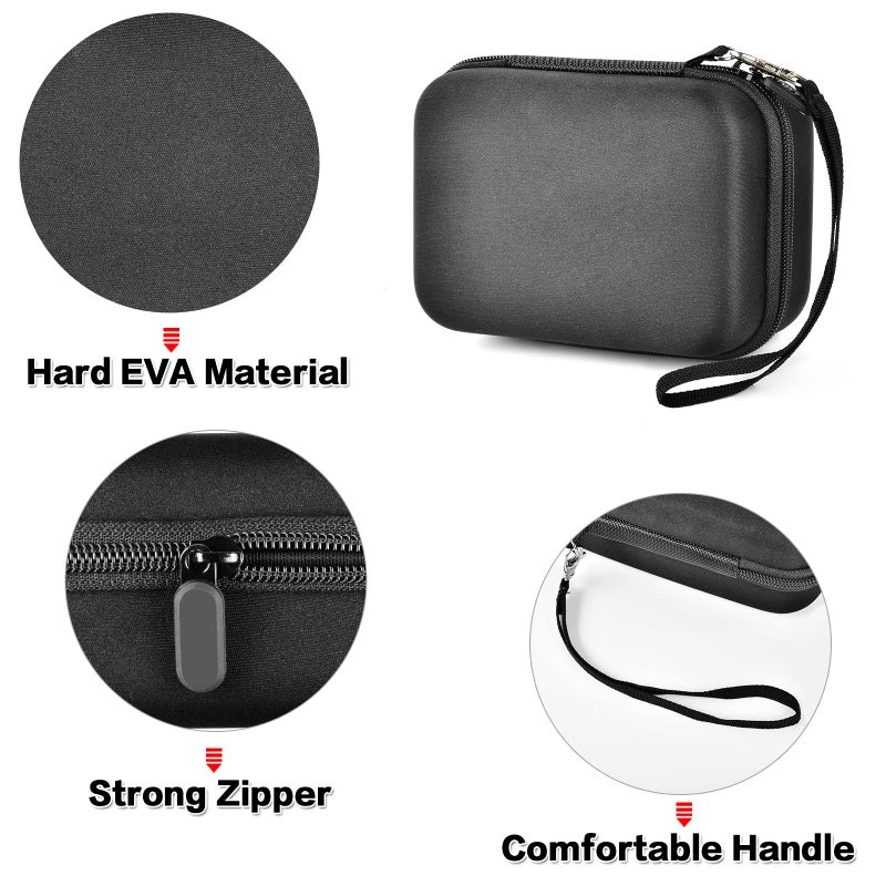 Comecase Cards Holder Case Compatible with SKYJO/for Bicycle Playing Cards/for Five Crowns/for UNO/for Phase 10 Playing Cards, Card Game Storage Organizer Holds Up to 400 Cards - Red(Box Only) - Image 2