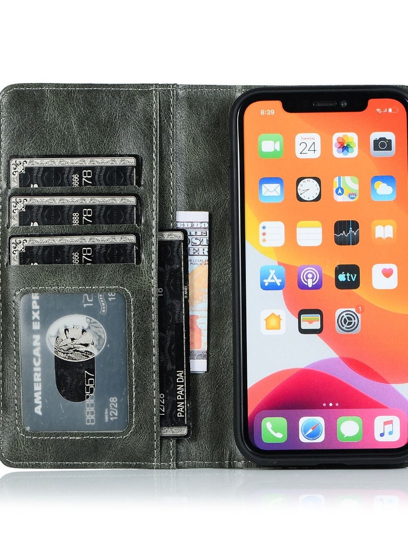 Loquat Suitable For Iphone Card Slot Wallet  Leather Case  - Image 2