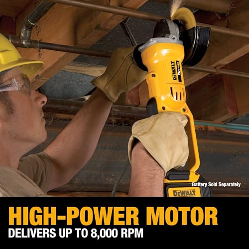 DEWALT 20V MAX 4-1/2 Inch Cordless Angle Grinder, Bare Tool Only (DCG412B) - Image 5