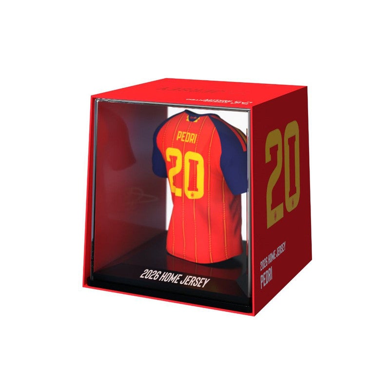 FanCollex - Pedri  ( Spain )  -  Home Jersey 2026 Collectible Miniature - Image 2