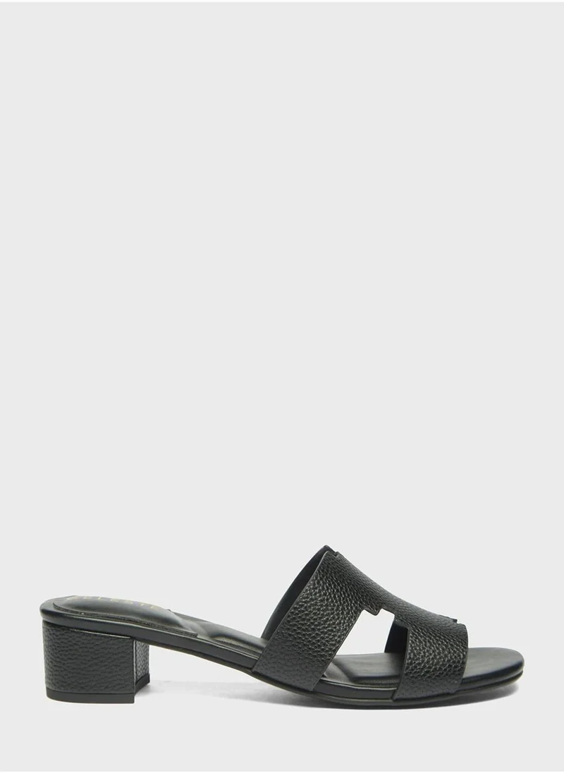 Celeste Single Strap Low Heel Sandals