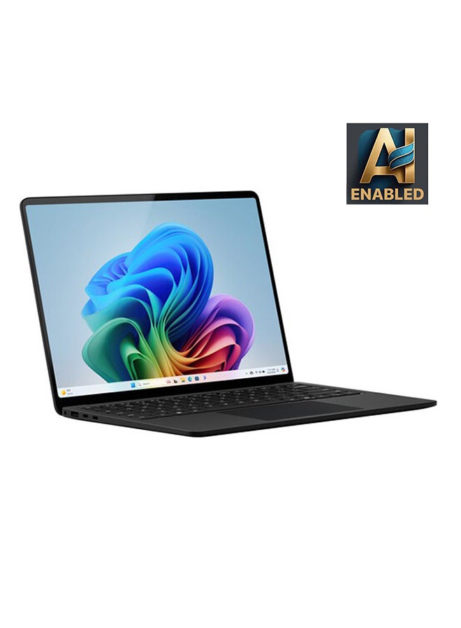 كمبيوتر Surface Laptop Copilot+ PC الإصدار السابع 13.8 بوصة Snapdragon X Elite 32GB 1TB SSD Graphite