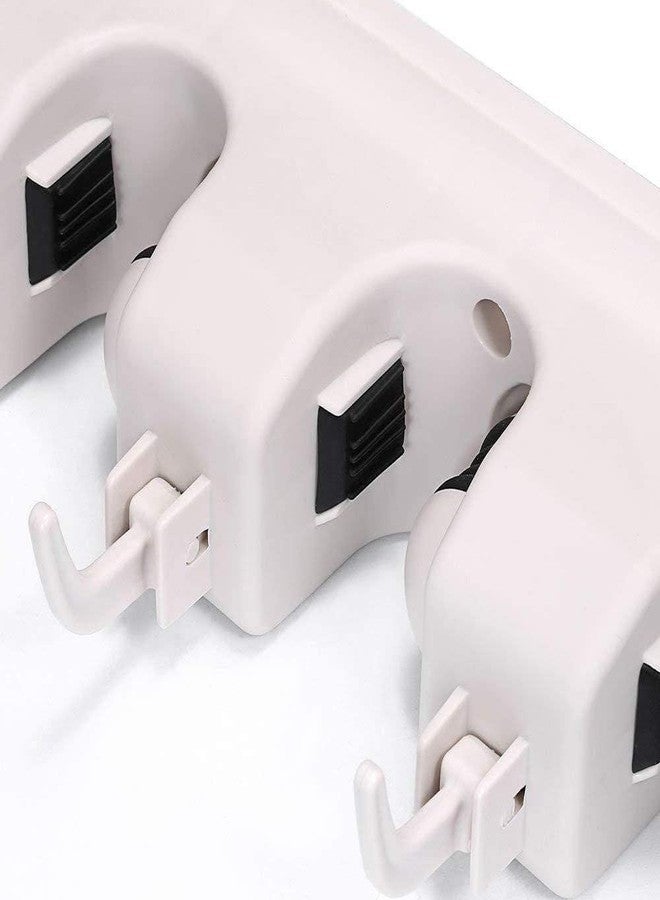 Drumstone (𝐋𝐢𝐦𝐢𝐭𝐞𝐝 𝐓𝐨𝐝𝐚𝐲) Premium Wall Mounted Mop Broom Holder 3-Layer Organizer Rack for Home, Kitchen, Bathroom & Garage – Anti-Slip Grip Clips 𝟏𝟓 𝐘𝐄𝐀𝐑𝐒 𝐖𝐀𝐑𝐑𝐀𝐍𝐓𝐘 - Image 5