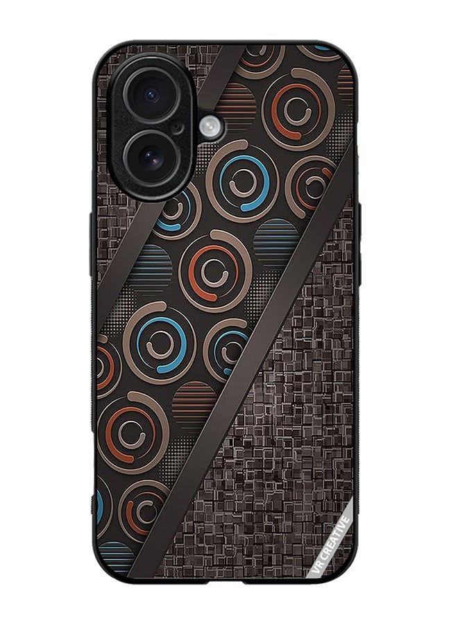 Protective Case Cover For Apple iPhone 17 Abstract Design Multicolour