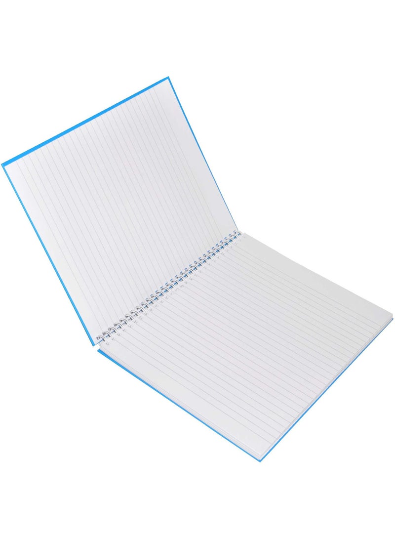 FIS LIGHT Pack of 5  Spiral Hard Cover Note Book 100 Sheets. Size 10X8 Inches (25.4 X 20.32 Cm)  -LINBS1081001304 - Image 3