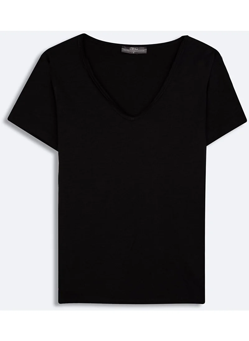 إل تي بي Black T-Shirt