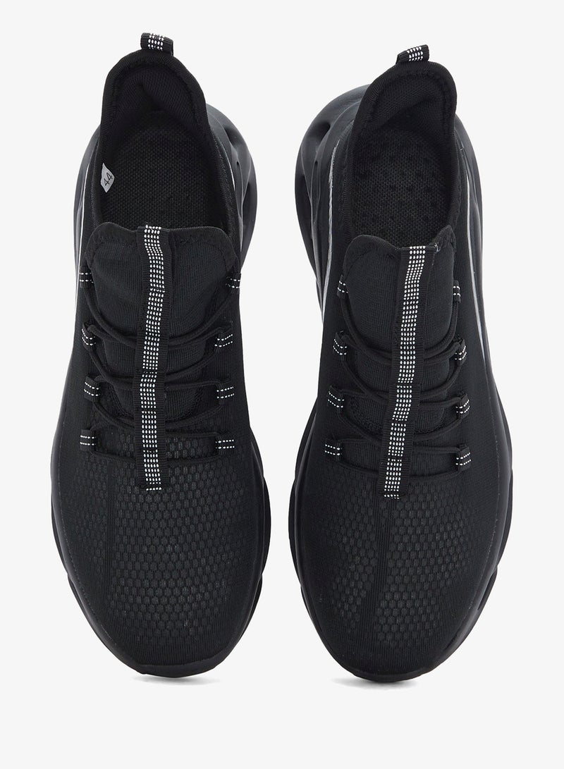 Seventy Five Elevated Outsole Knitted Sneakers - Image 4