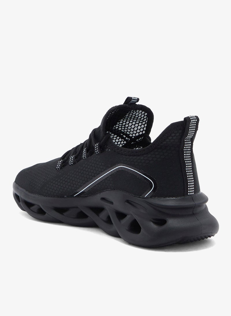 Seventy Five Elevated Outsole Knitted Sneakers - Image 2