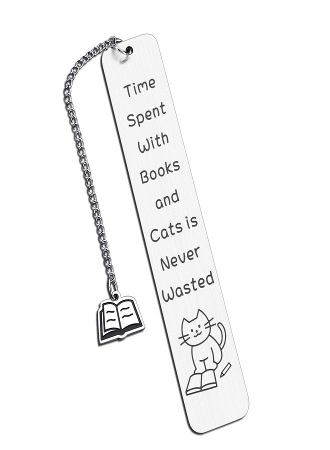 Perleddom Cat Bookmark,Cat Lover Gifts for Women Men,Stocking Stuffers for Woman Christmas Bookmarks,Booktok Gifts,Book Lovers Gift for Girls,Book Marks for Reading Women Christmas Gift Ideas - Image 1