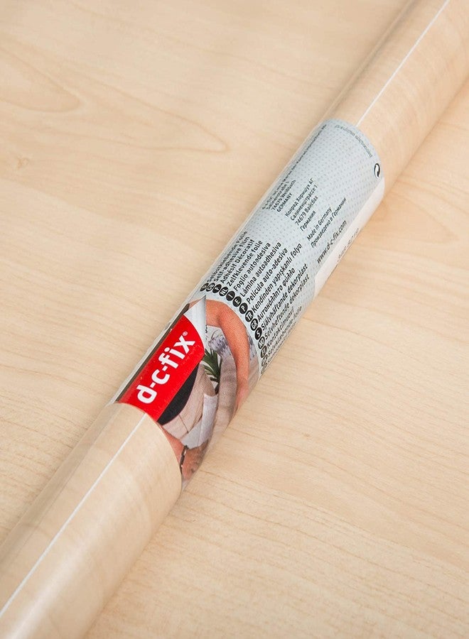 دي-سي-فكس فيلم لاصق مزخرف من دي سي-فيكس FA346-8219-2، لون القيقب، لفة كبيرة 26 بوصة × 78 بوصة، عبوة من قطعتين - Image 3