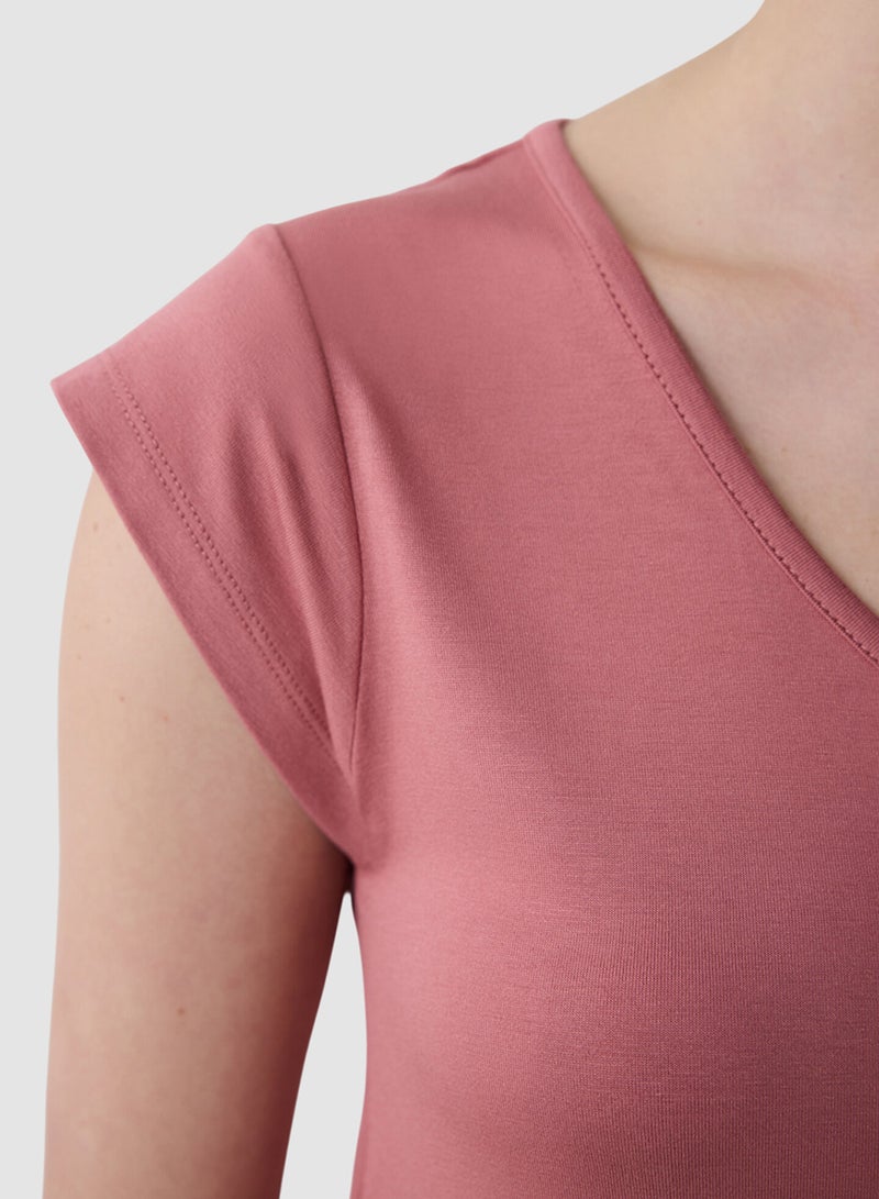 Penti Mia Capri Dusty Rose Pyjama Set - Image 5