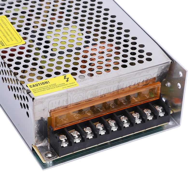 مصدر طاقة تغياري منظم عالمي DC 24V 10A لأشرطة الإضاءة LED والمراقبة المرئية المحمية (CCTV) - Image 3