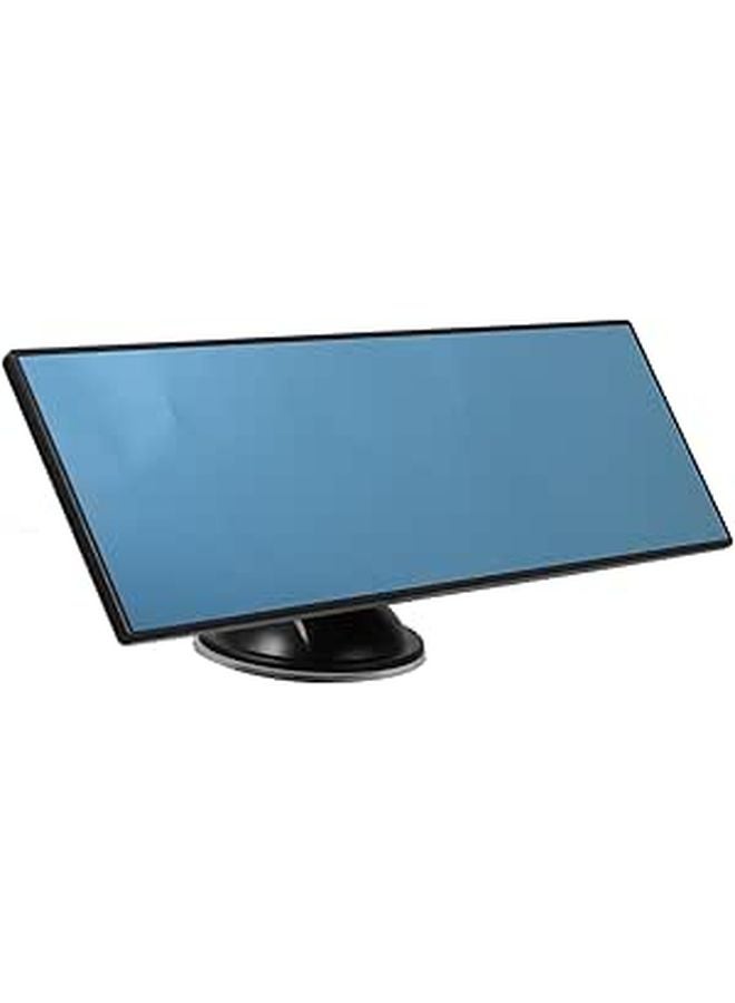 Universal Car Rearview Mirror Wide Angle Safety Strong Suction Cup Rotation Interior - Image 1