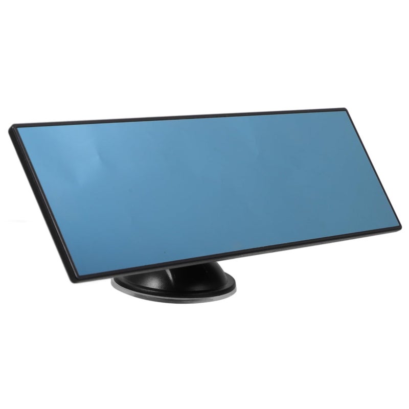 Universal Car Rearview Mirror Wide Angle Safety Strong Suction Cup Rotation Interior - Image 2