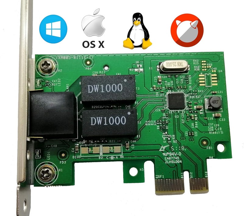 Tenext Realtek Chipset 1 Gigabits Gbps PCIe PCI Express Ethernet Network Interface Card Adapter with Low Profile Bracket for Desktop PC/Mac(No Software) - Image 3