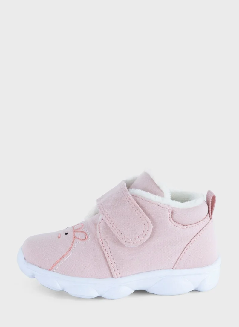 JUST KIDS BRANDS Infant Quci Single Velcro Sneaker