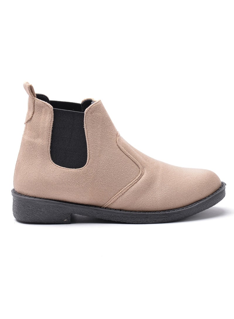 ران انكل بوت شمواه انيق 2استك-بيج - Image 2